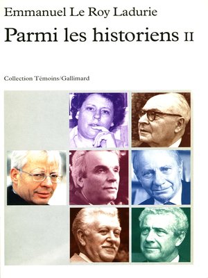cover image of Parmi les historiens (Tome 2)